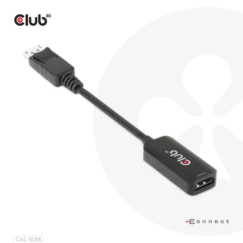 Club3D - CAC-1088 - HDMI TO DISPLAYPORT ADAPTER - Digital3d.com.au